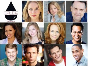 Cast of CRUDE The Musical